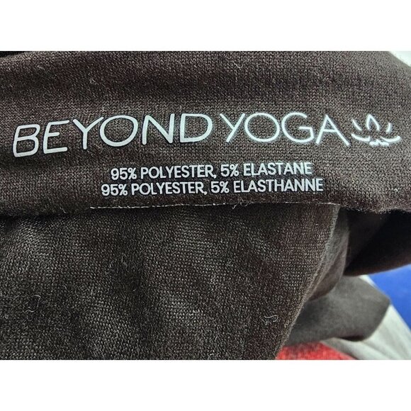 Beyond Yoga Hidden Pocket Infinity Scarf Black Phone Lightweight Toggle Zipper - Picture 7 of 8